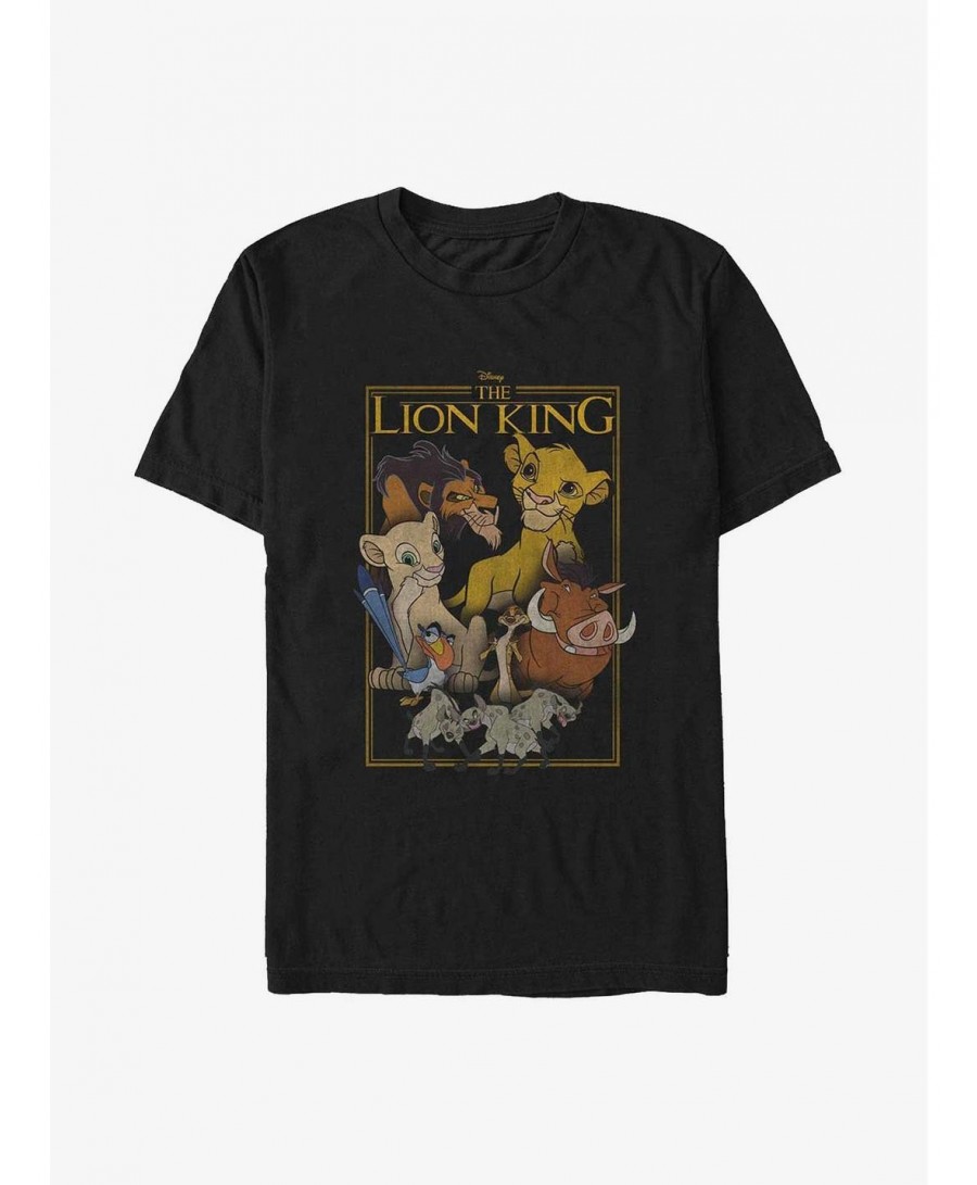 Bestselling Disney The Lion King Poster Big & Tall T-Shirt $11.96 T-Shirts