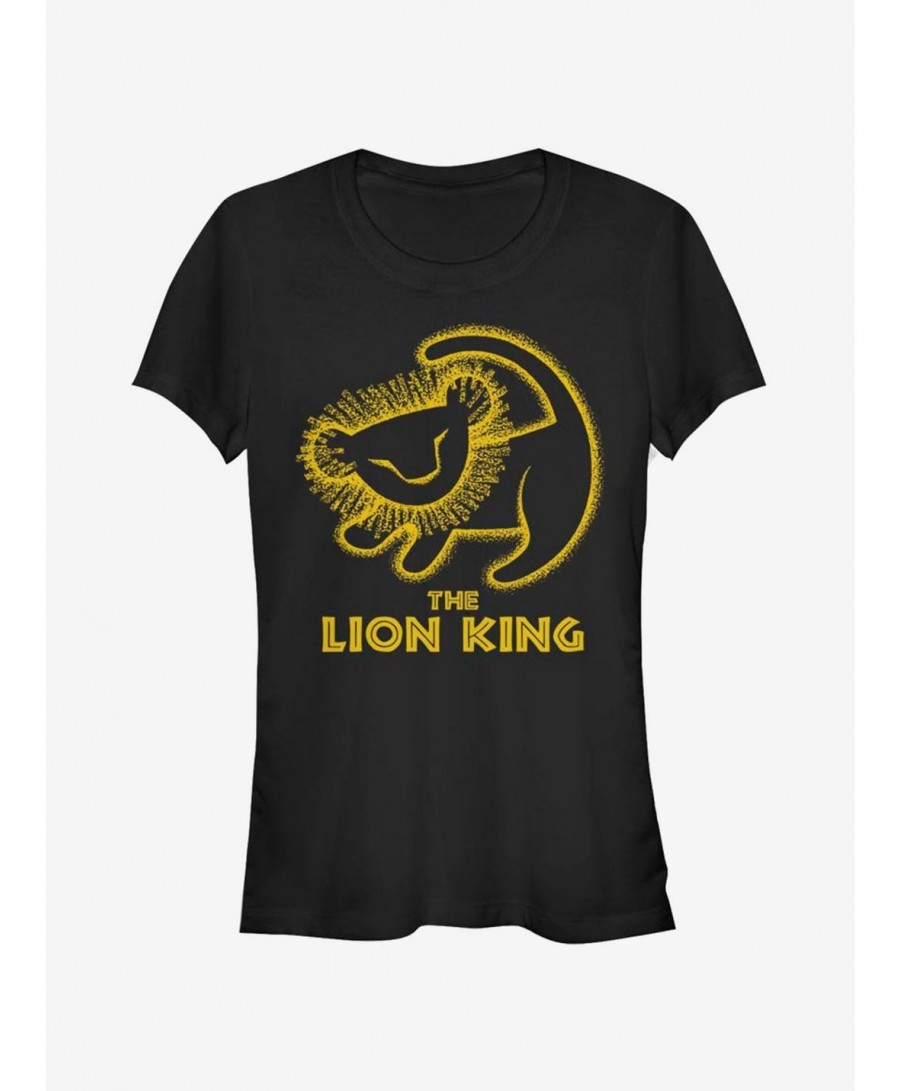 Festival Price Disney The Lion King Stamp Girls T-Shirt $6.18 T-Shirts