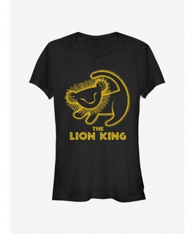 Festival Price Disney The Lion King Stamp Girls T-Shirt $6.18 T-Shirts