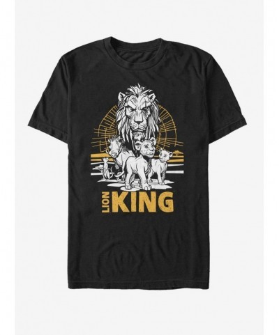 Premium Disney The Lion King 2019 Lion King Group T-Shirt $8.41 T-Shirts