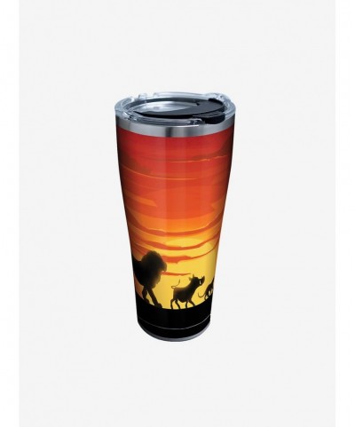 Huge Discount Disney The Lion King Silhouette 30oz Stainless Steel Tumbler With Lid $15.72 Others