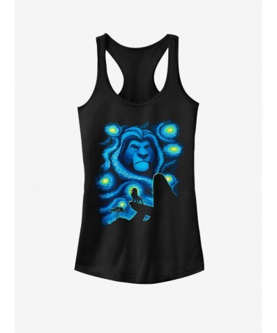 Hot Selling Disney The Lion King Starry Pridelands Girls Tank $9.56 Tanks