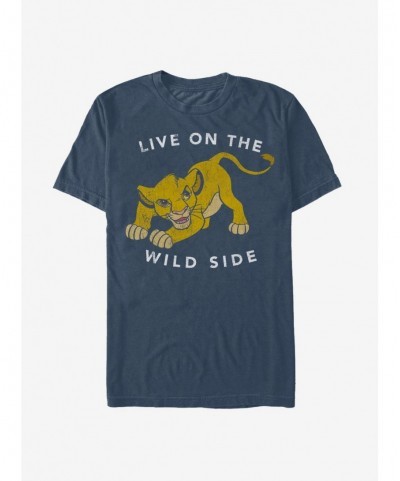 Huge Discount Lion King Simba Live on the Wild Side T-Shirt $7.27 T-Shirts