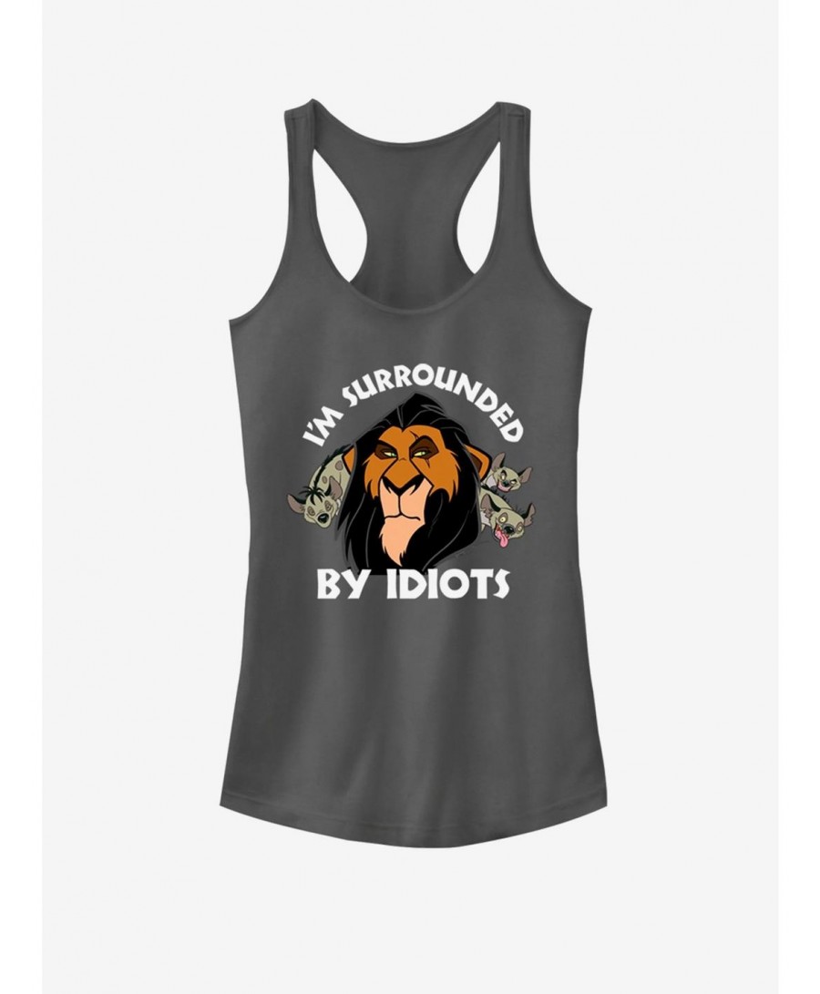 Best Deal Disney The Lion King Surly Scar Girls Tank $9.56 Tanks