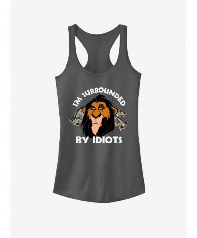 Best Deal Disney The Lion King Surly Scar Girls Tank $9.56 Tanks