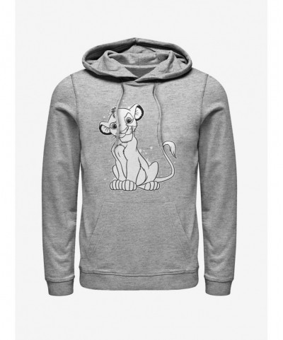 Huge Discount Disney The Lion King Simba Splatter Hoodie $17.60 Hoodies