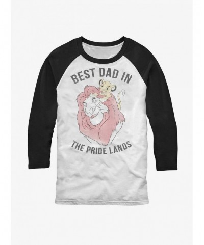 Clearance Disney The Lion King Pride Lands Dad Raglan T-Shirt $14.45 T-Shirts