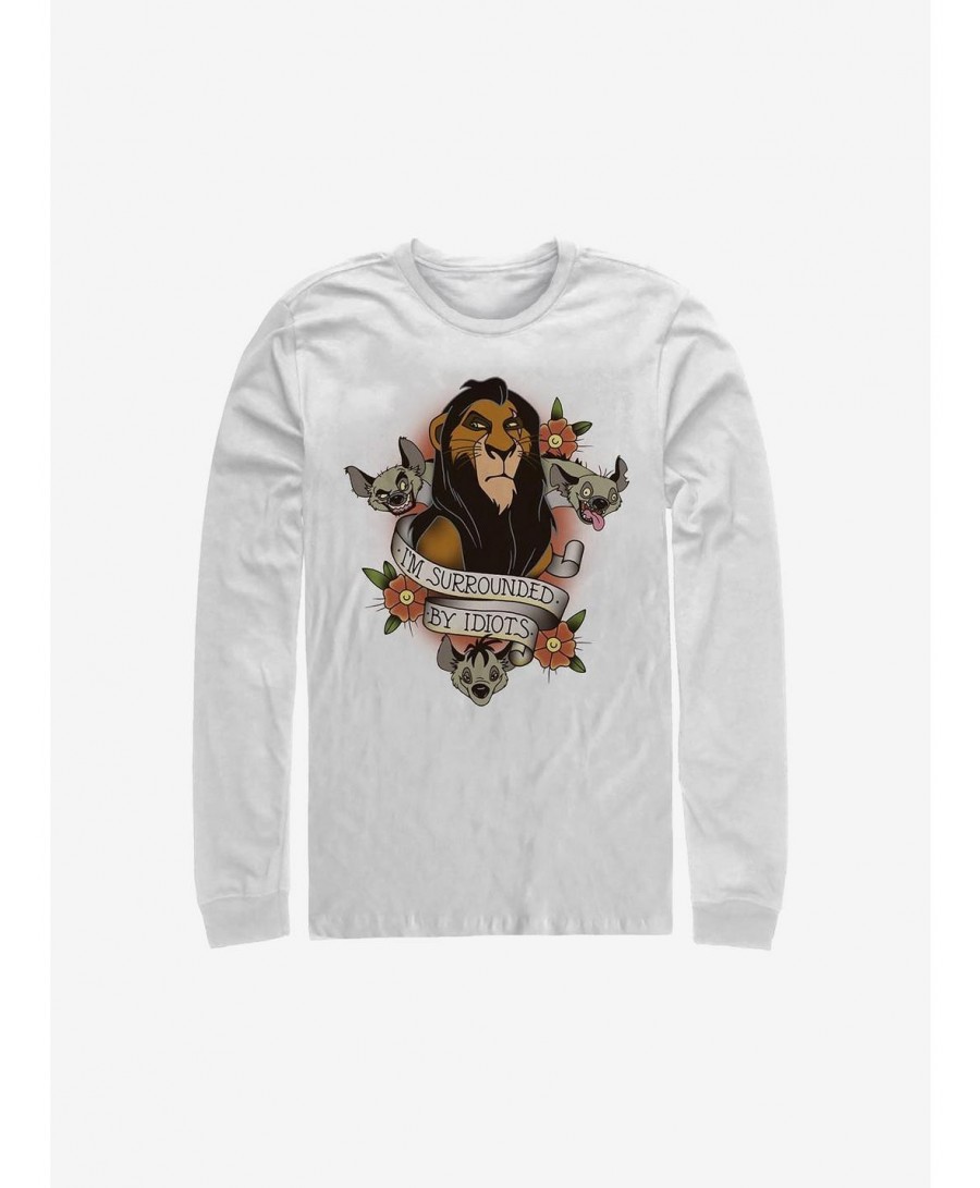 Discount Sale Disney The Lion King Surrounded Long-Sleeve T-Shirt $12.90 T-Shirts