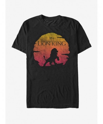 Premium Lion King Sunset Pose T-Shirt $9.37 T-Shirts