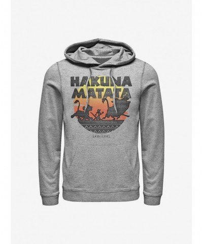 Fashion Disney The Lion King Hakuna Matata Hoodie $16.16 Hoodies