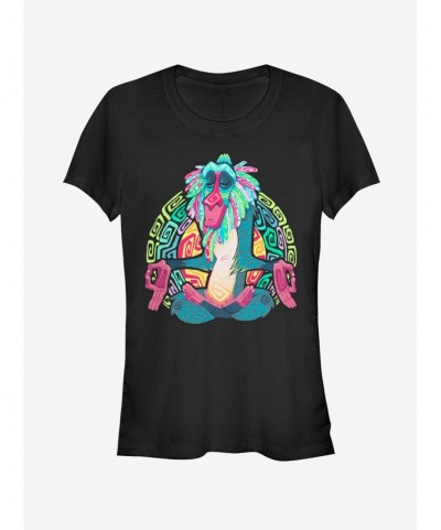 Hot Selling Lion King Rafiki Geometric Rainbow Girls T-Shirt $8.37 T-Shirts