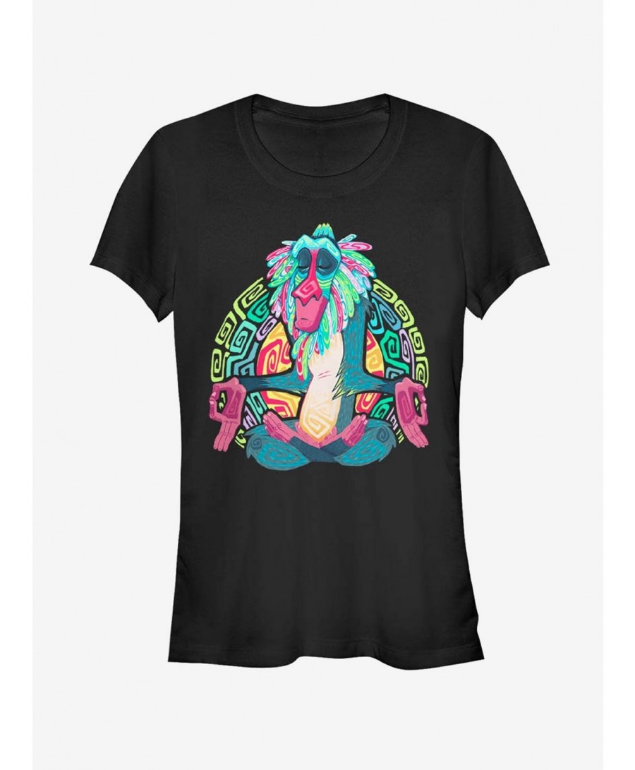 Hot Selling Lion King Rafiki Geometric Rainbow Girls T-Shirt $8.37 T-Shirts