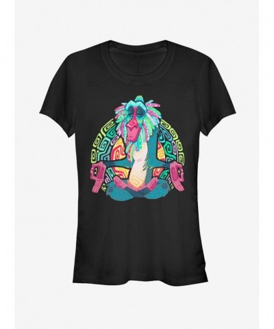 Hot Selling Lion King Rafiki Geometric Rainbow Girls T-Shirt $8.37 T-Shirts