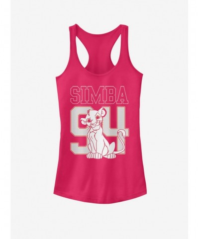 Low Price Disney The Lion King Simba 94 Girls Tank $9.76 Tanks