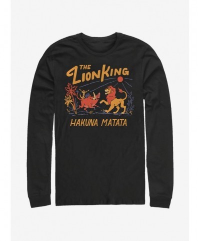 Fashion Disney The Lion King Lion Dance Long-Sleeve T-Shirt $12.63 T-Shirts