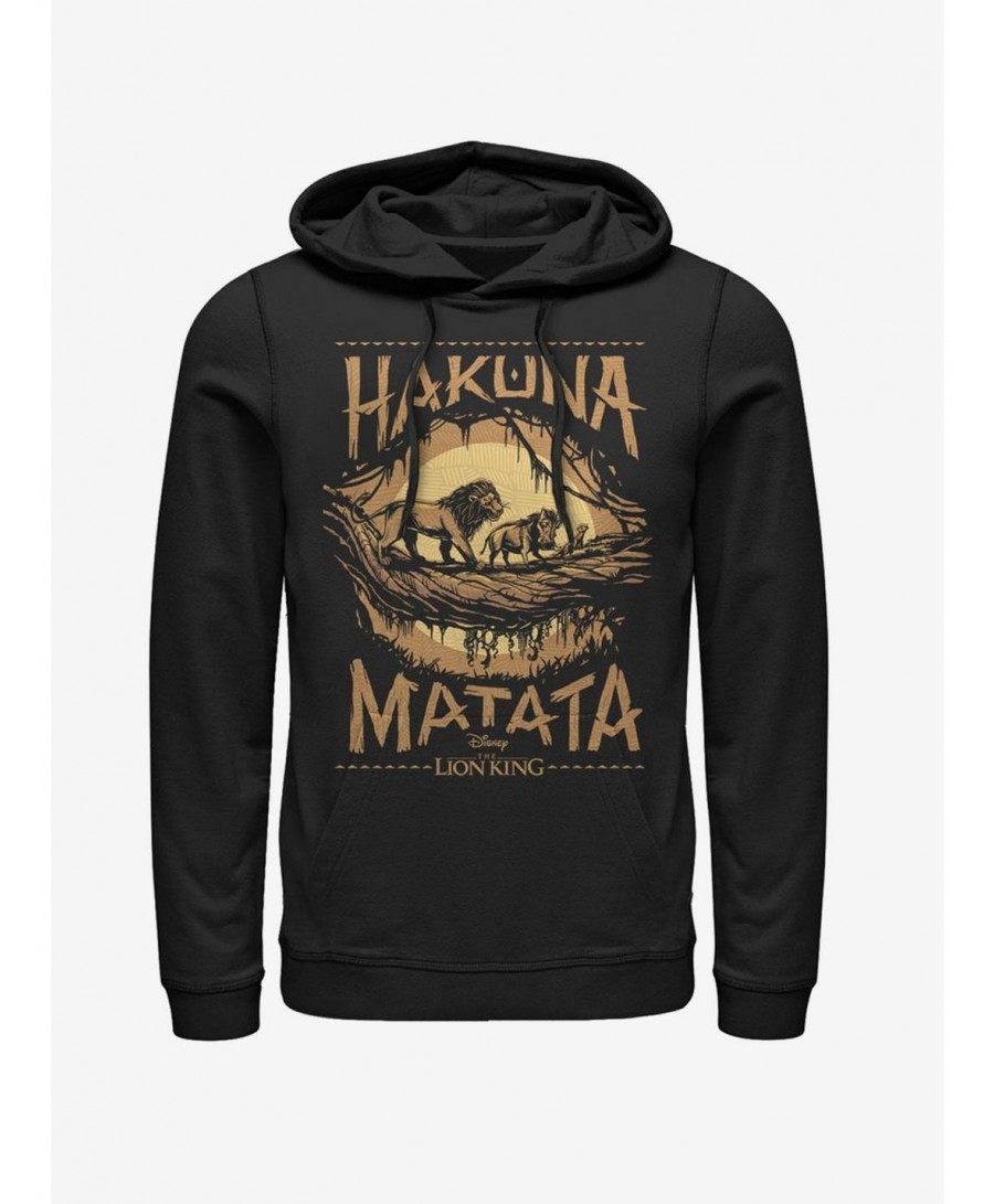 Pre-sale Discount Disney The Lion King 2019 Savanna Poster Hoodie $15.80 Hoodies