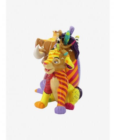 Fashion Disney The Lion King Romero Britto Simba Timon & Pumba Figurine $38.09 Others