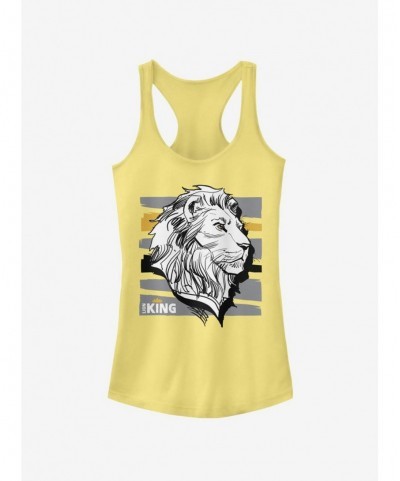 Discount Sale Disney The Lion King 2019 King Girls Tank $6.77 Tanks