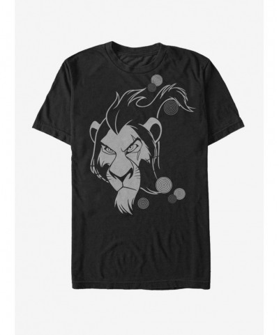 Limited-time Offer Lion King Scar Angry Stare T-Shirt $7.65 T-Shirts