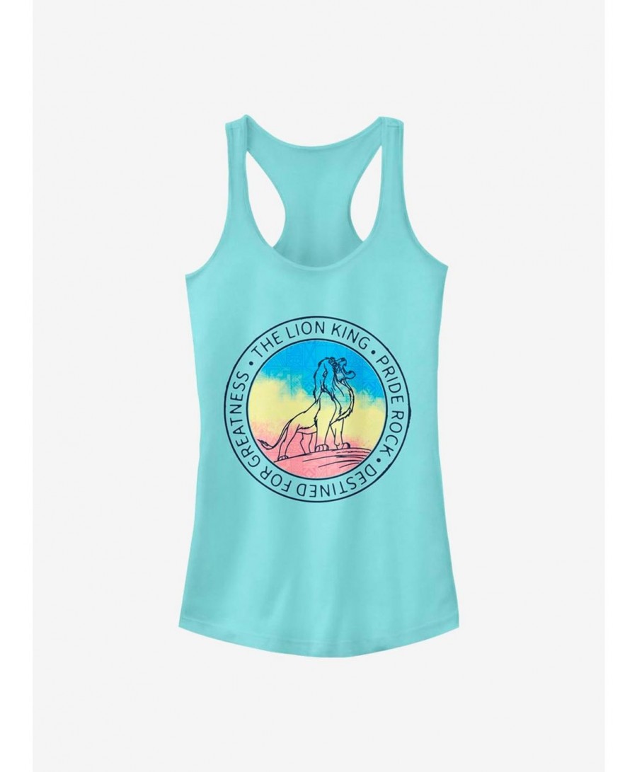 Limited Time Special Disney The Lion King Pride Rock Girls Tank $9.56 Tanks