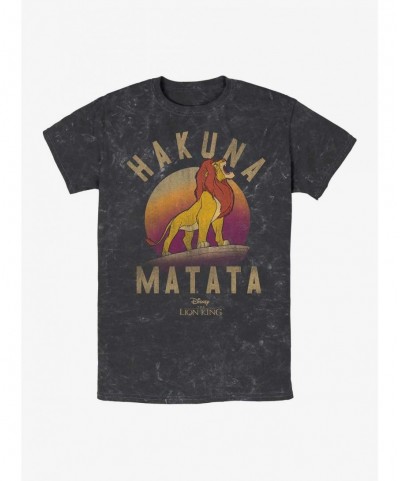 Exclusive Price Disney The Lion King Warrior Mineral Wash T-Shirt $6.42 T-Shirts