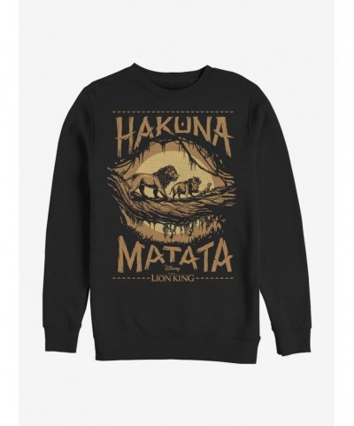 Limited-time Offer Disney The Lion King 2019 Savanna Poster Sweatshirt $12.40 Sweatshirts