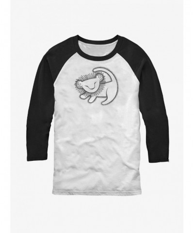 Best Deal Disney The Lion King Simba Painting Raglan T-Shirt $12.14 T-Shirts