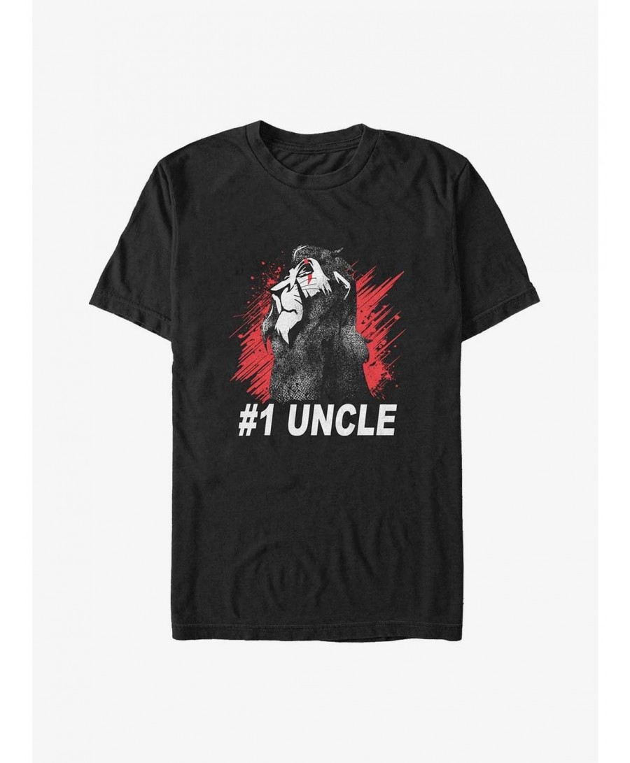 Exclusive Price Disney The Lion King Uncle Scar Big & Tall T-Shirt $8.85 T-Shirts