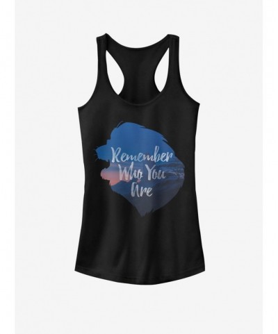 Pre-sale Disney The Lion King Inspirational Silhouette Girls Tank $8.76 Tanks