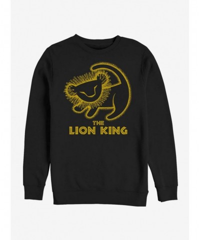 Exclusive Disney The Lion King Stamp Sweatshirt $13.87 Sweatshirts