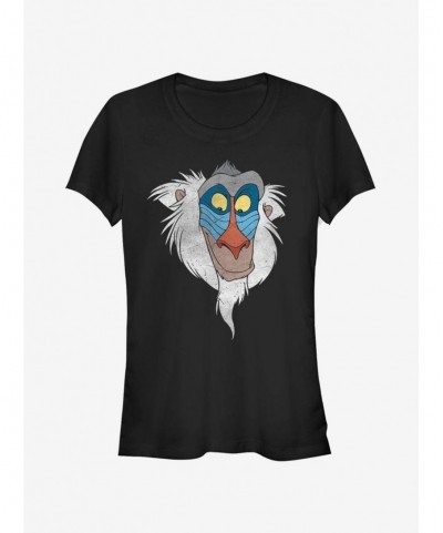 Big Sale Disney The Lion King Rafiki Face Girls T-Shirt $8.96 T-Shirts