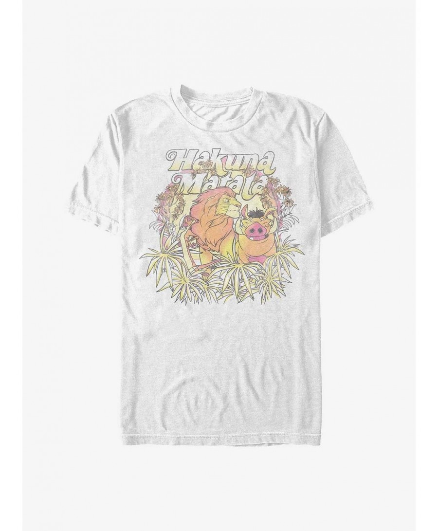 Trendy Disney The Lion King Jungle Crew Simba, Timon, & Pumbaa T-Shirt $7.84 T-Shirts