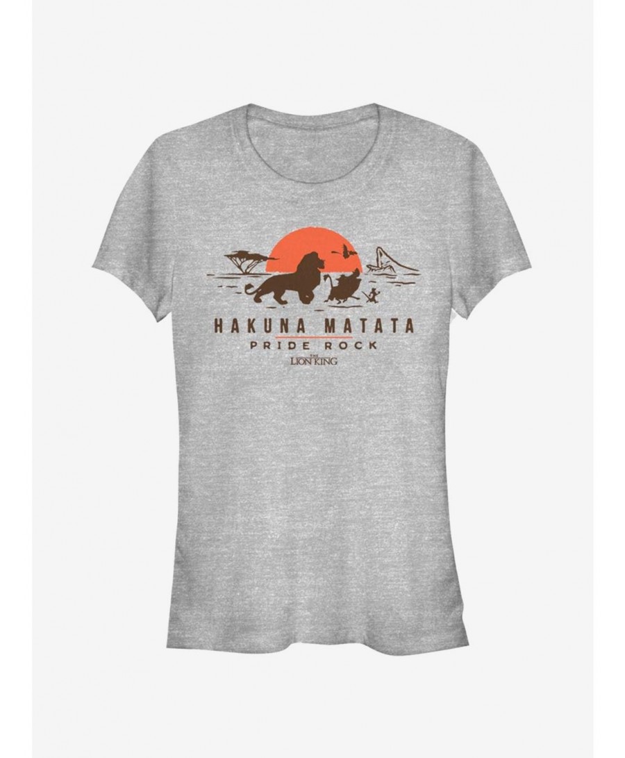 Limited-time Offer Disney The Lion King Pride Rock Savanna Girls T-Shirt $6.18 T-Shirts