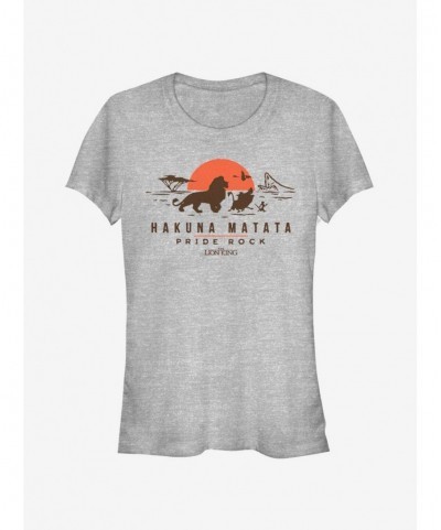 Limited-time Offer Disney The Lion King Pride Rock Savanna Girls T-Shirt $6.18 T-Shirts