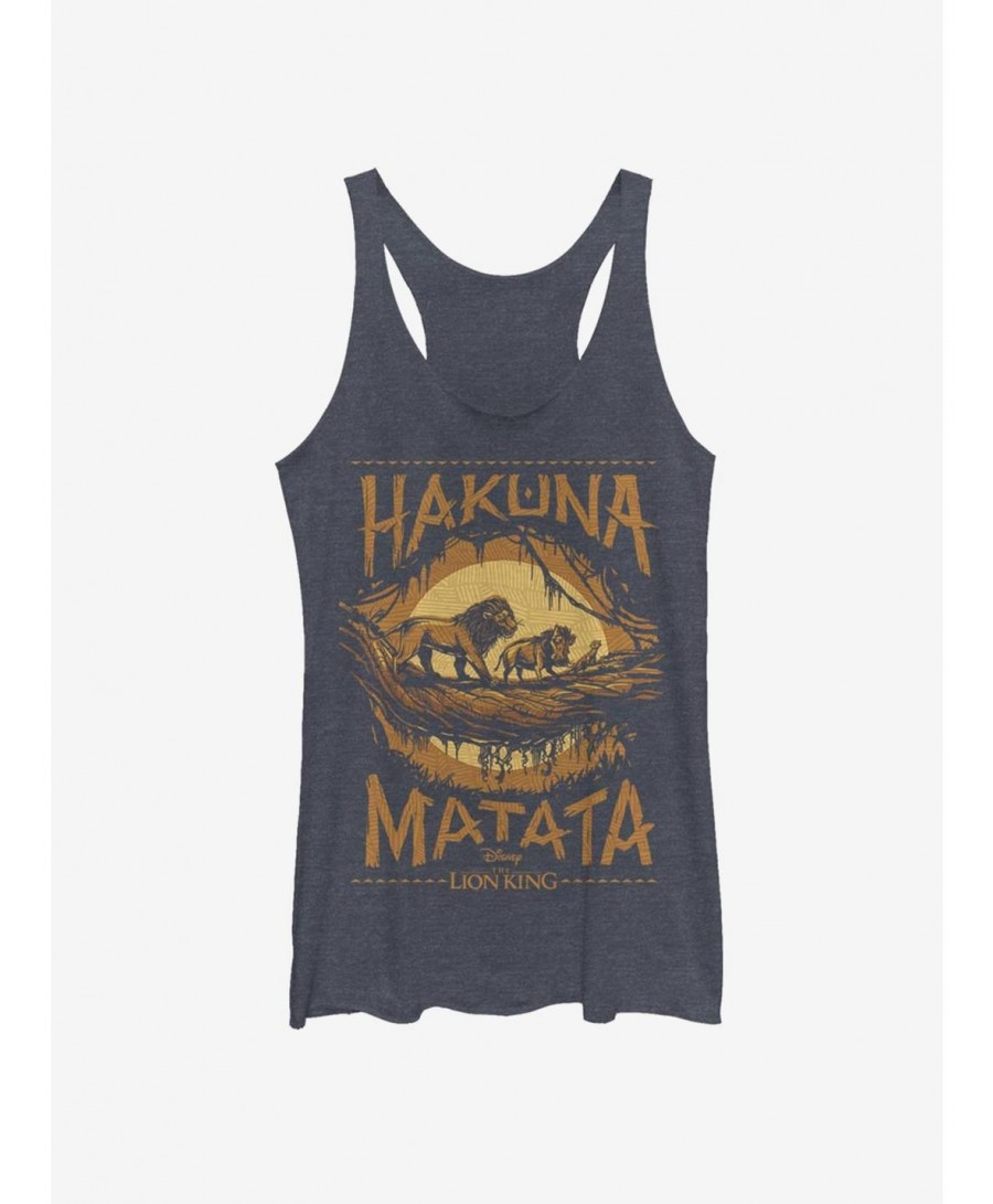 Pre-sale Discount Disney The Lion King 2019 Savanna Poster Girls Tank $6.63 Tanks