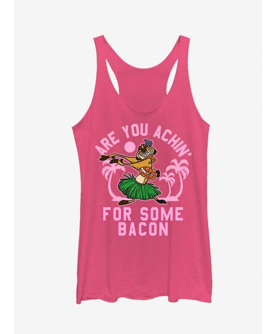 Discount Disney The Lion King Bacon Achin Girls Tank $6.84 Tanks