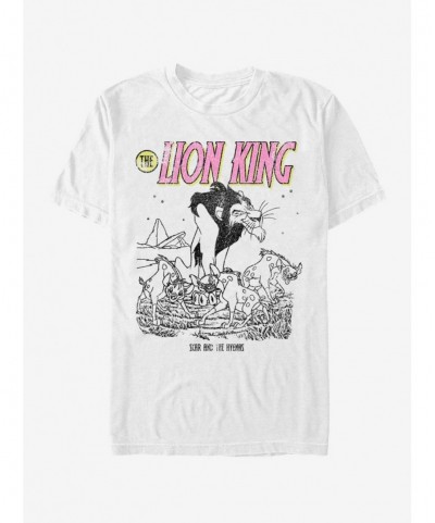 Discount Disney The Lion King Scar Cover T-Shirt $6.69 T-Shirts