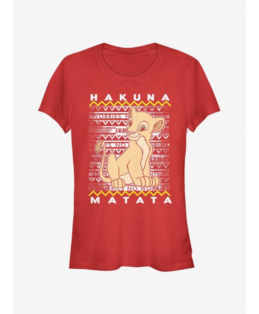 Unique Disney The Lion King Hakuna Nala Girls T-Shirt $7.17 T-Shirts