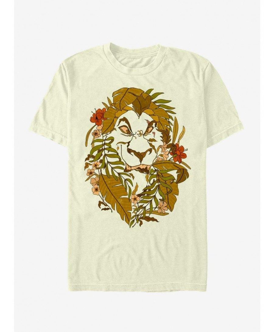 Special Disney The Lion King Scar Leaf T-Shirt $5.93 T-Shirts