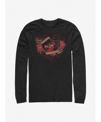 Flash Deal Disney The Lion King Hunting For Valentines Long-Sleeve T-Shirt $11.32 T-Shirts