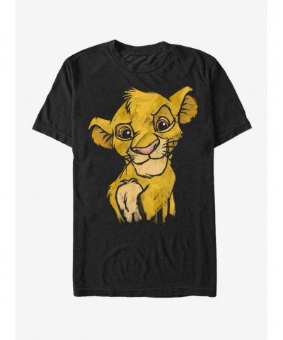 Festival Price Lion King Simba Smirk T-Shirt $6.50 T-Shirts