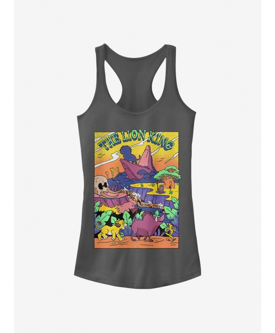 Huge Discount Disney The Lion King Lion Legend Girls Tank $7.97 Tanks